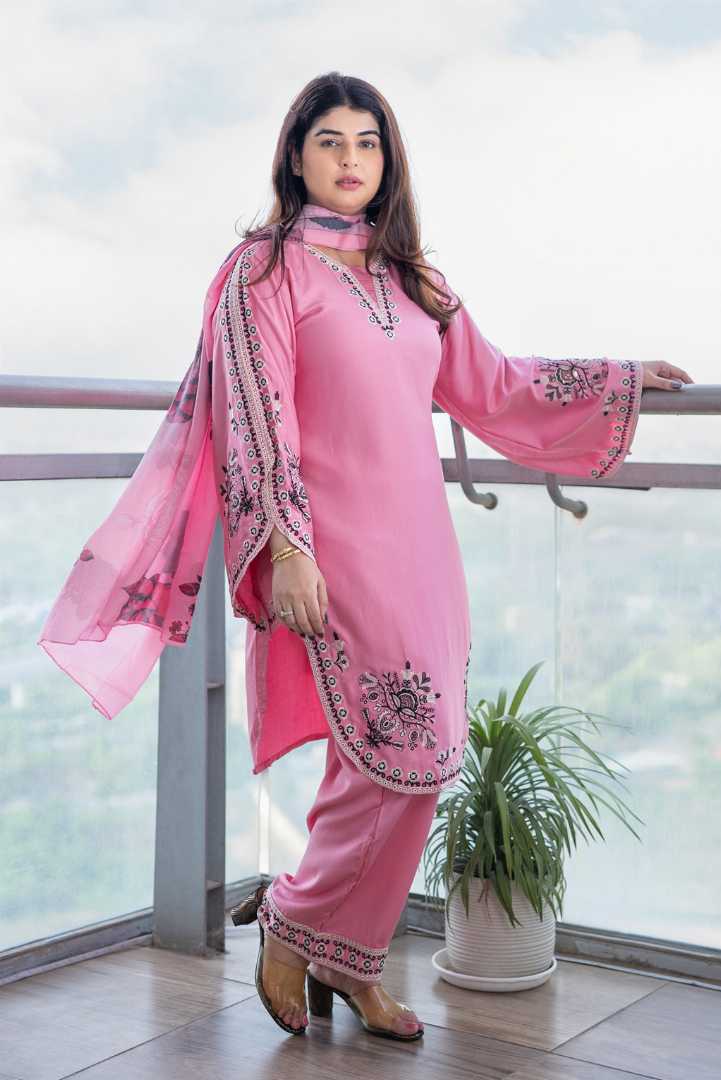 চায়না,লিলেন,,থ্রি,পিস