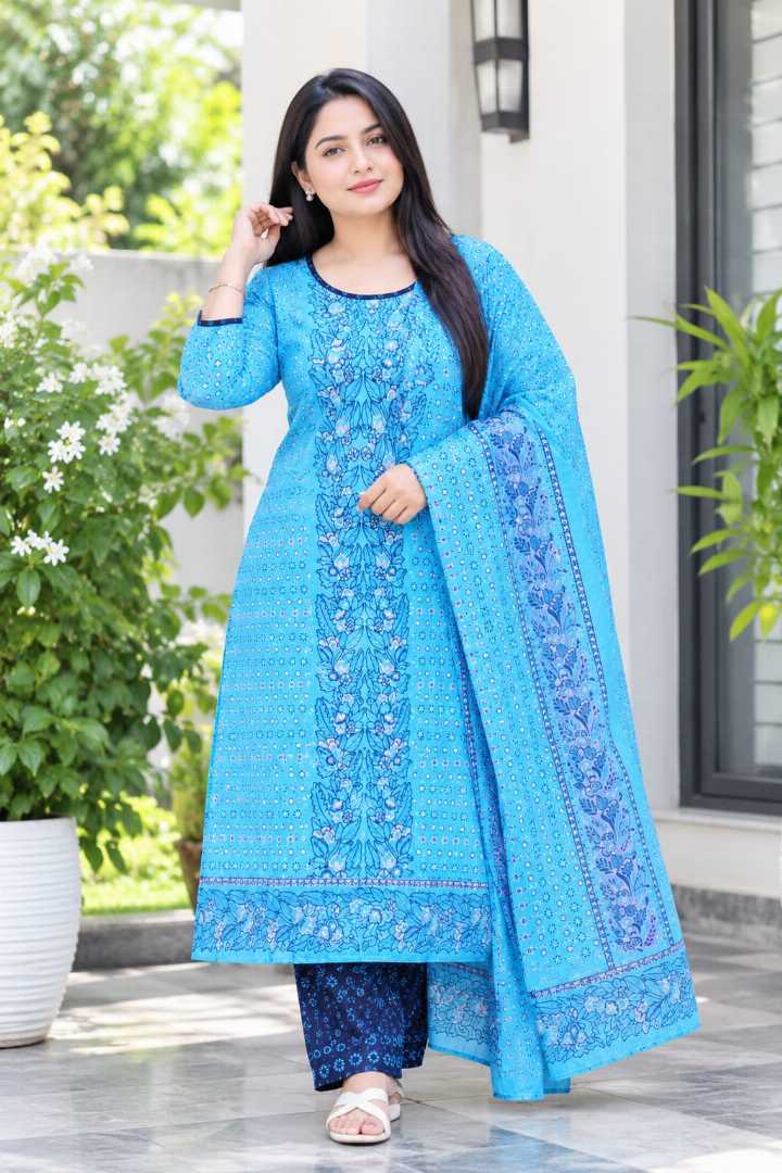 প্রিমিয়াম,সুতি,কটন,রেডিমেট,থ্রি,পিস