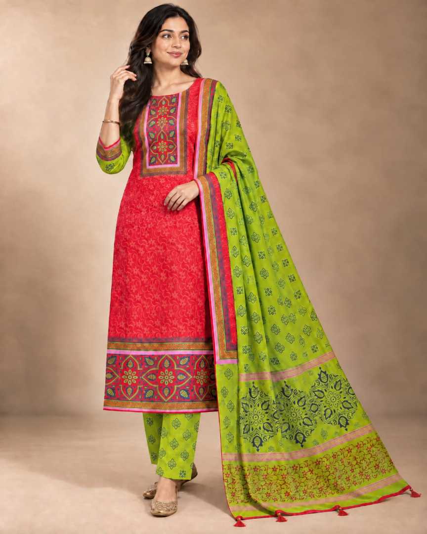 👗ব্লক,প্রিন্টের,আকর্ষণীয়,থ্রি,পিস,🌸